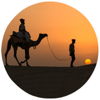 Camel Safari in Jaisalmer